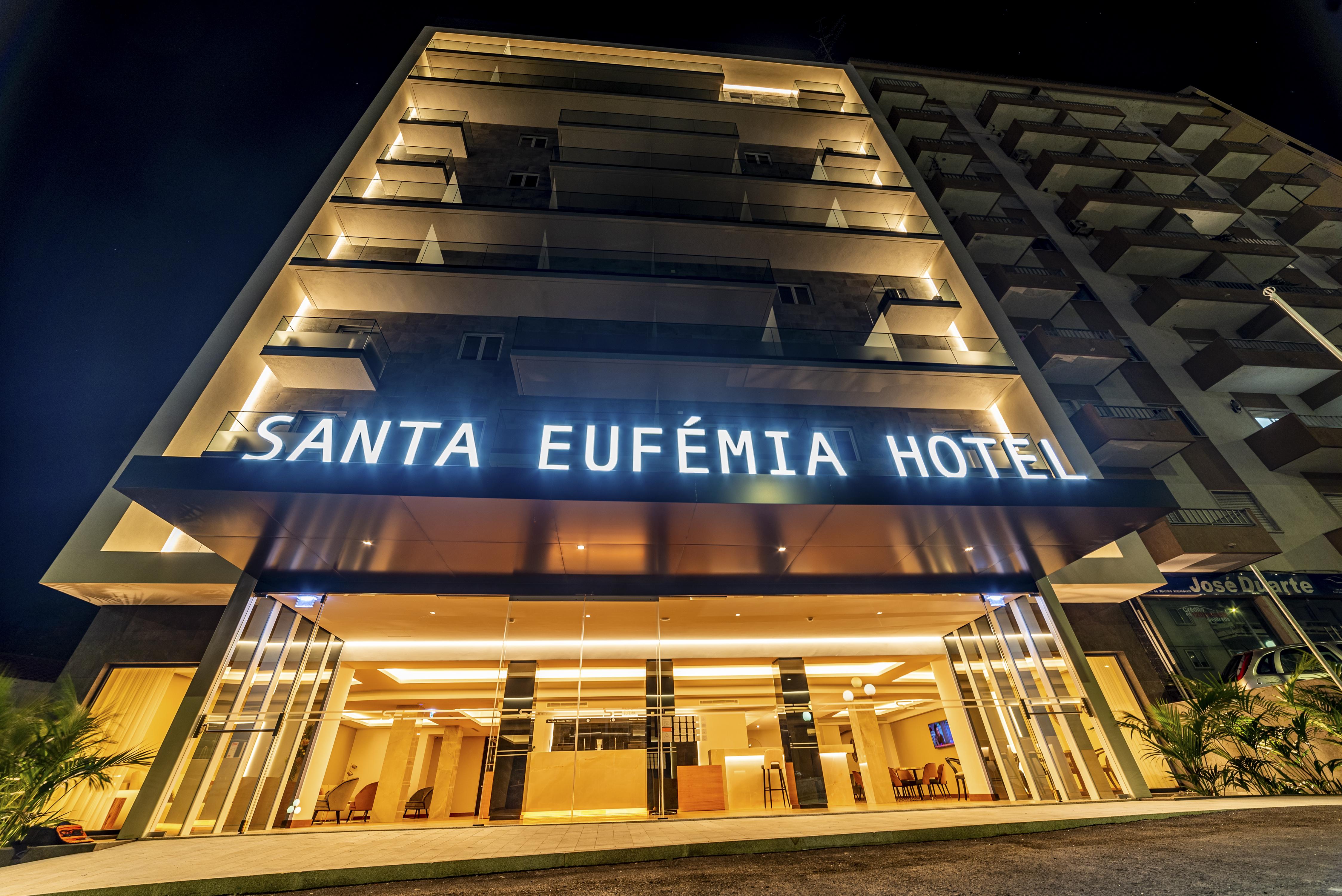 Santa Eufemia Covilha Hotel Bagian luar foto
